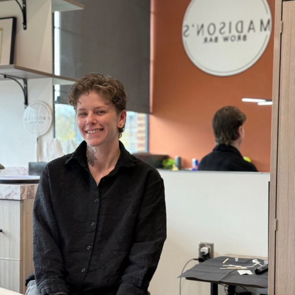 Microblading Training Consultation at Madison’s Brow Bar in Lancaster, PA