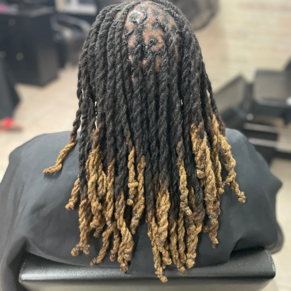 RETWIST + 2/3 STRAND TWIST at HAIR BY LALA LLC in Brooklyn, NY