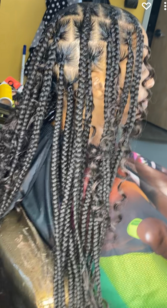 Bohemian Knotless Braids