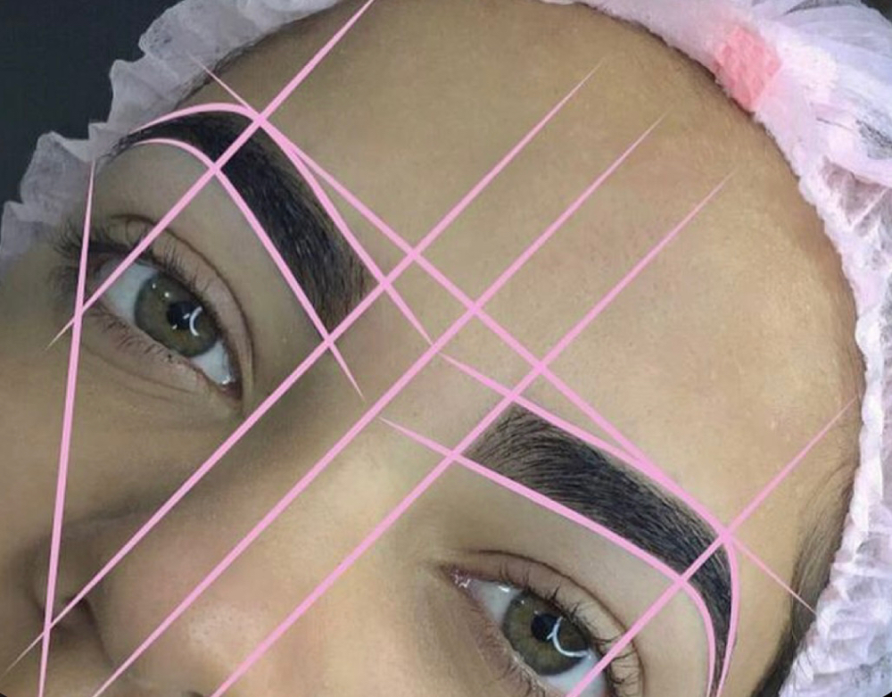 Eyebrow Design With Henna + Wax