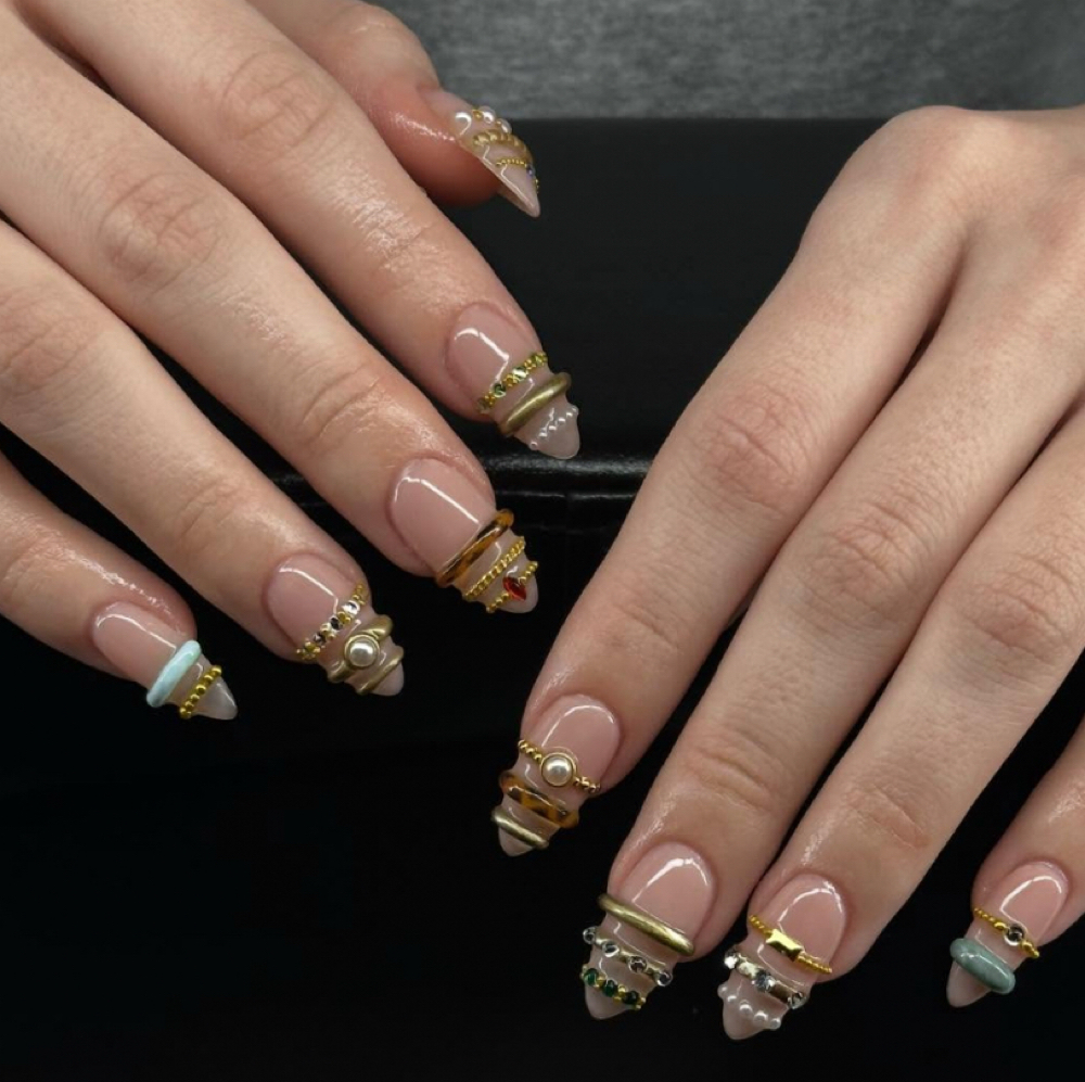 Hard Gel Full Set at Marble Nails & Spa in Alpharetta, GA