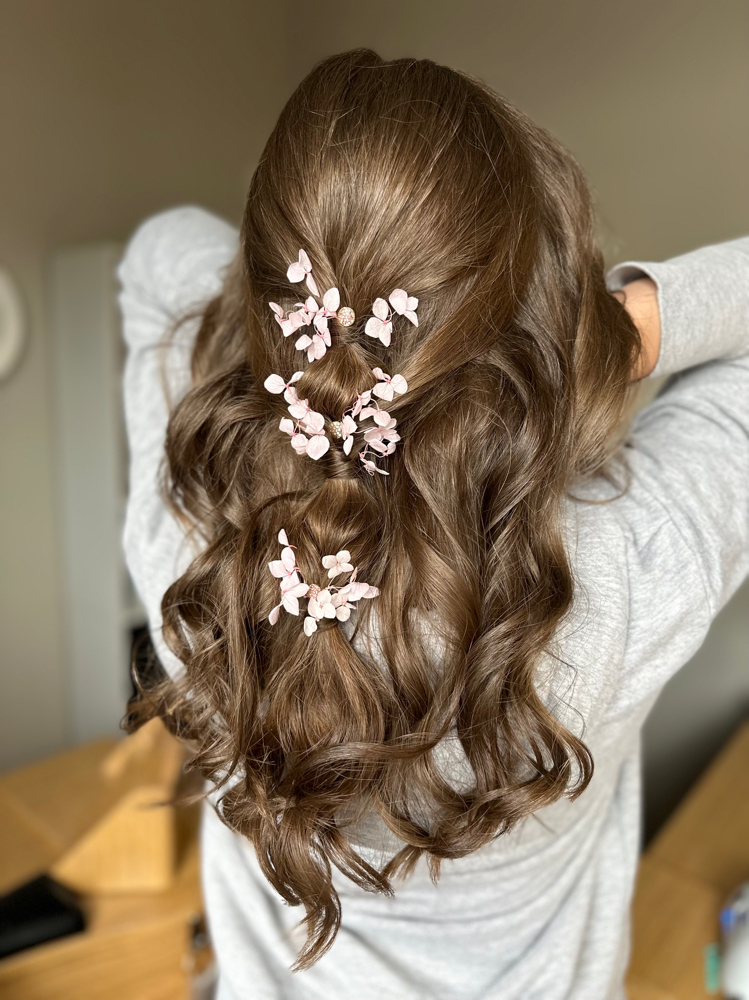 Half Up Formal Updo