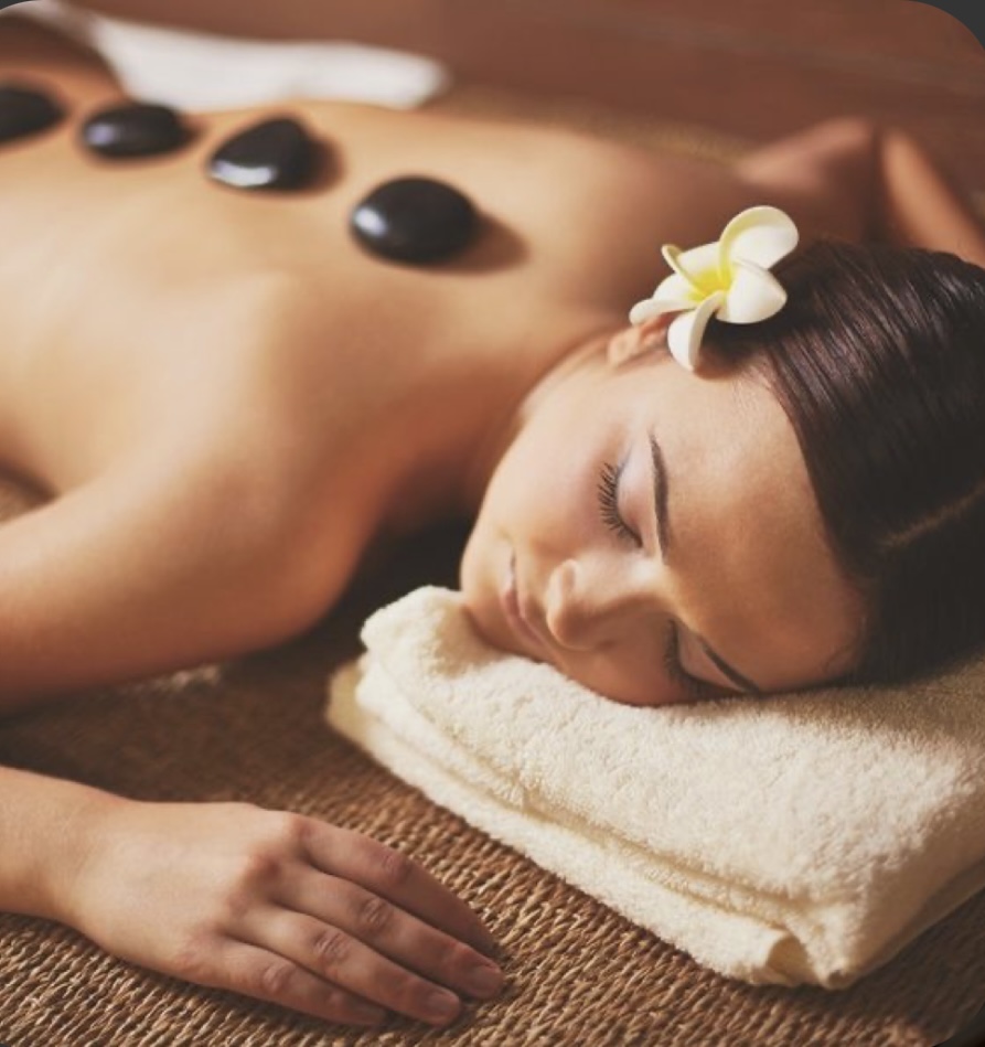 Hot Stone & Massage 1 1/2