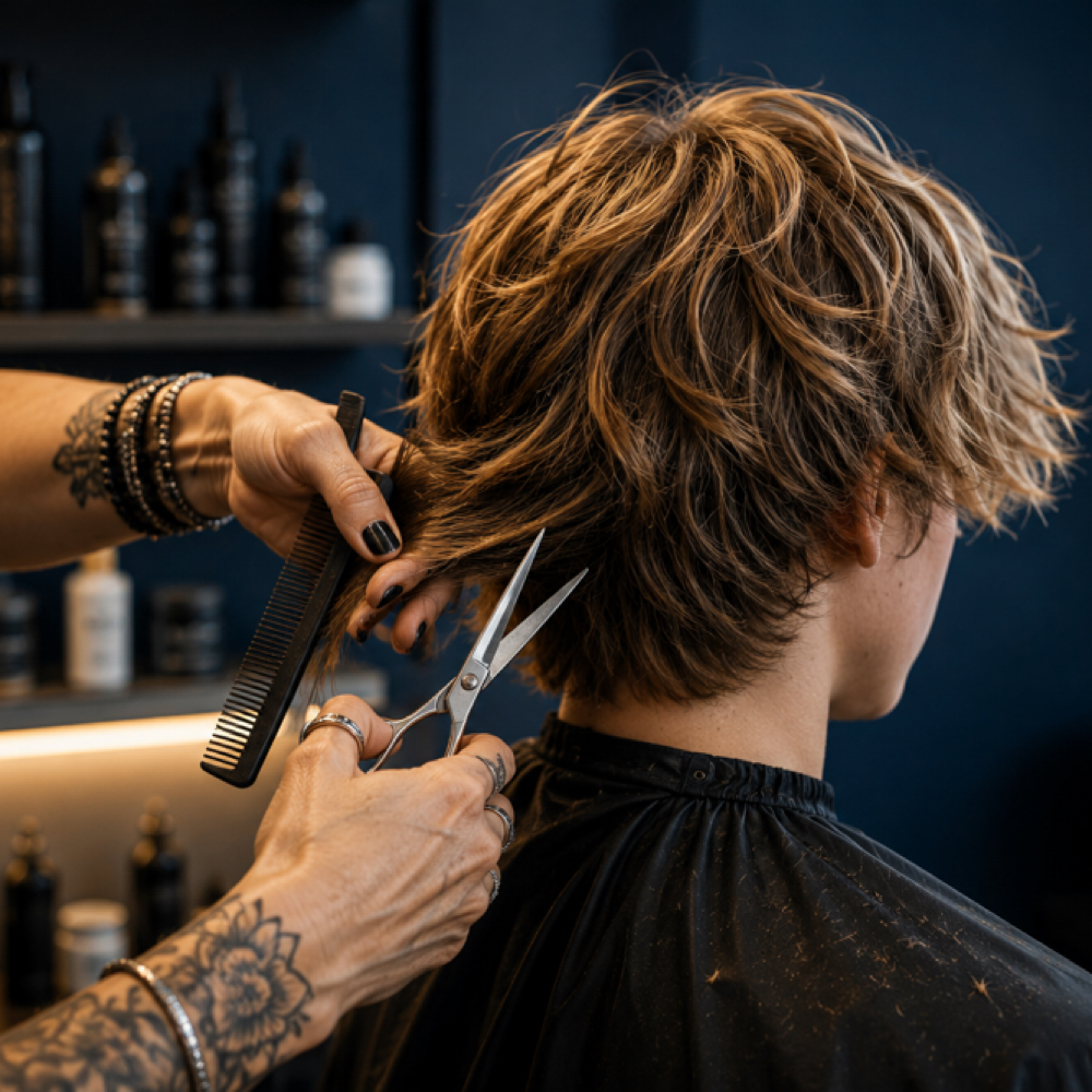 Teen Cut & Style | Ages 13-19 at Sage & Scissors Studio in Charlotte, NC