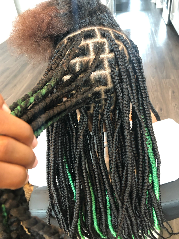 Kids Small Or Med Braids With Hair at KG Stylez N Cutz in Katy, TX