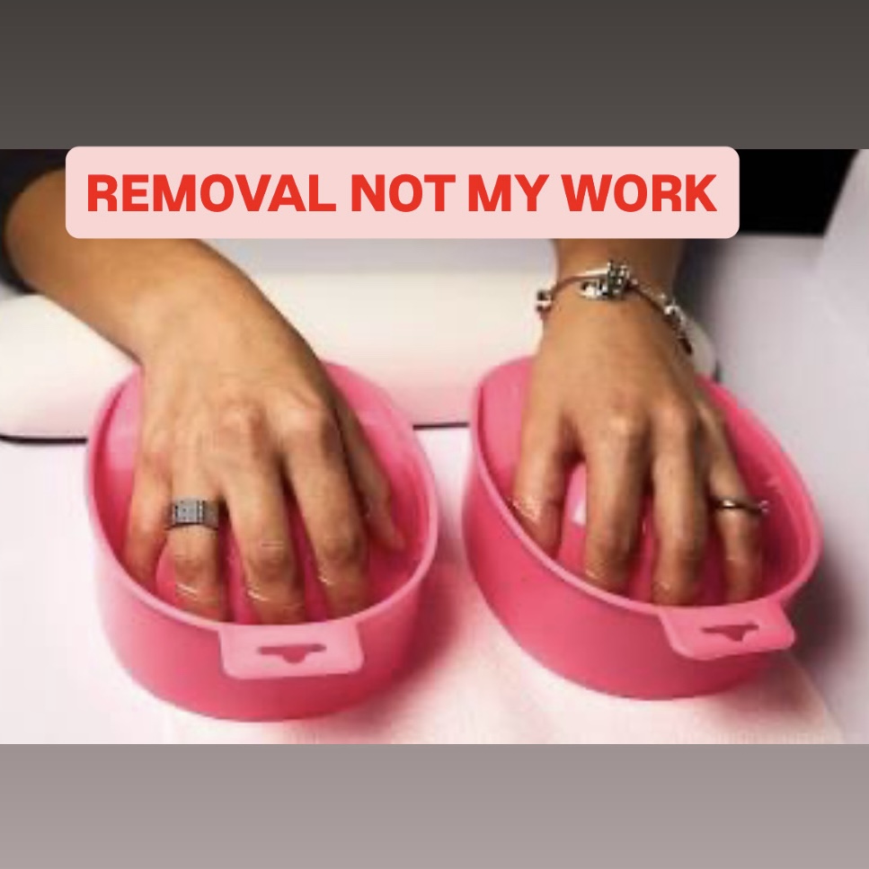 Nail removal not my work