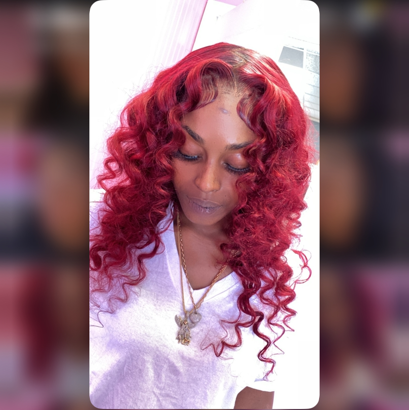 Wig Frontal Install Over Locs