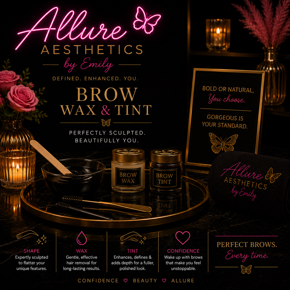 Brow Wax & Tint at Allure Aesthetics by Emily in Hilton Head Island, SC
