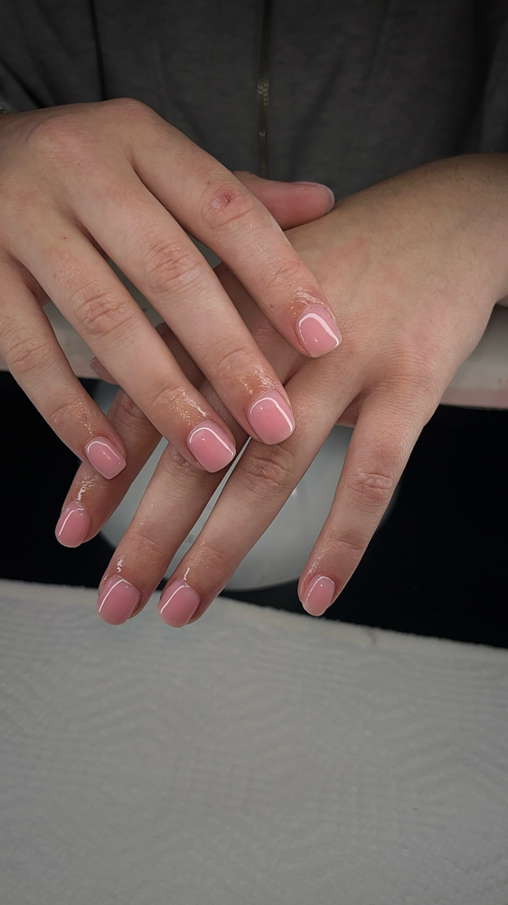 Rubber Base Gel Manicure at NailsbyJaida in Plainview, TX