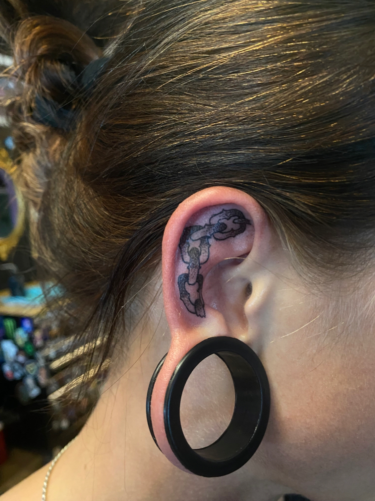 Ear Tattoo