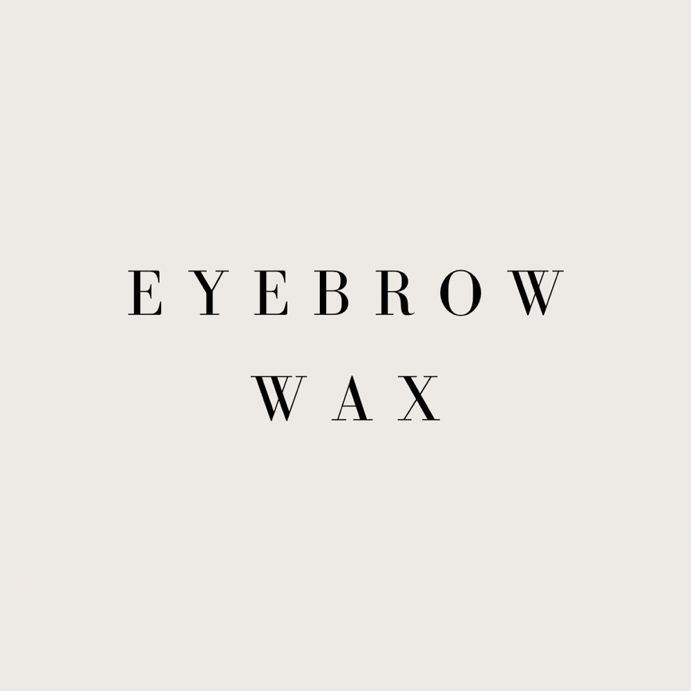 Eyebrow Wax