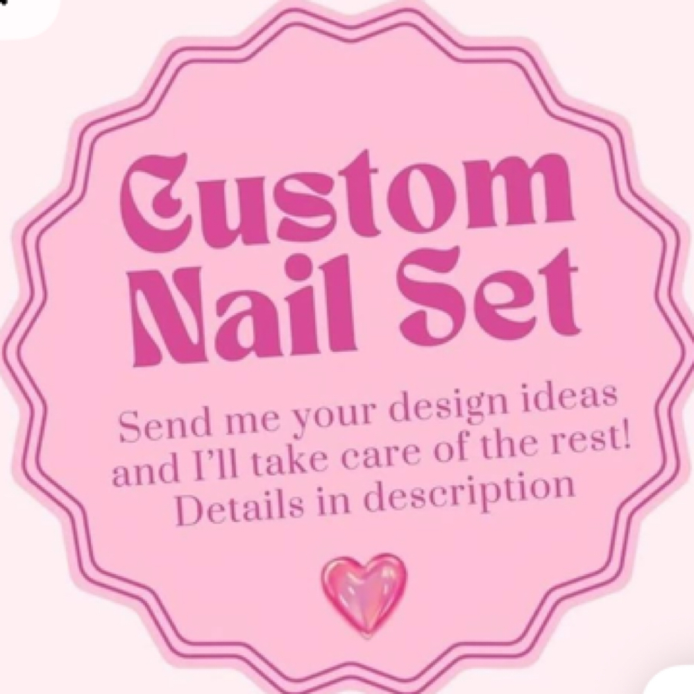 Custom Nail Set at Vali’s Nail Factory in Topeka, KS