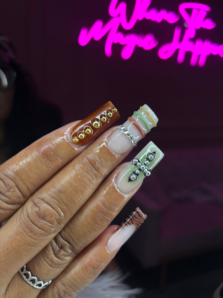 Long Full Set at Dee Beauty LLC in Houston, TX