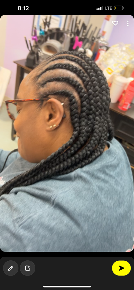 Feed in Braids - Medium