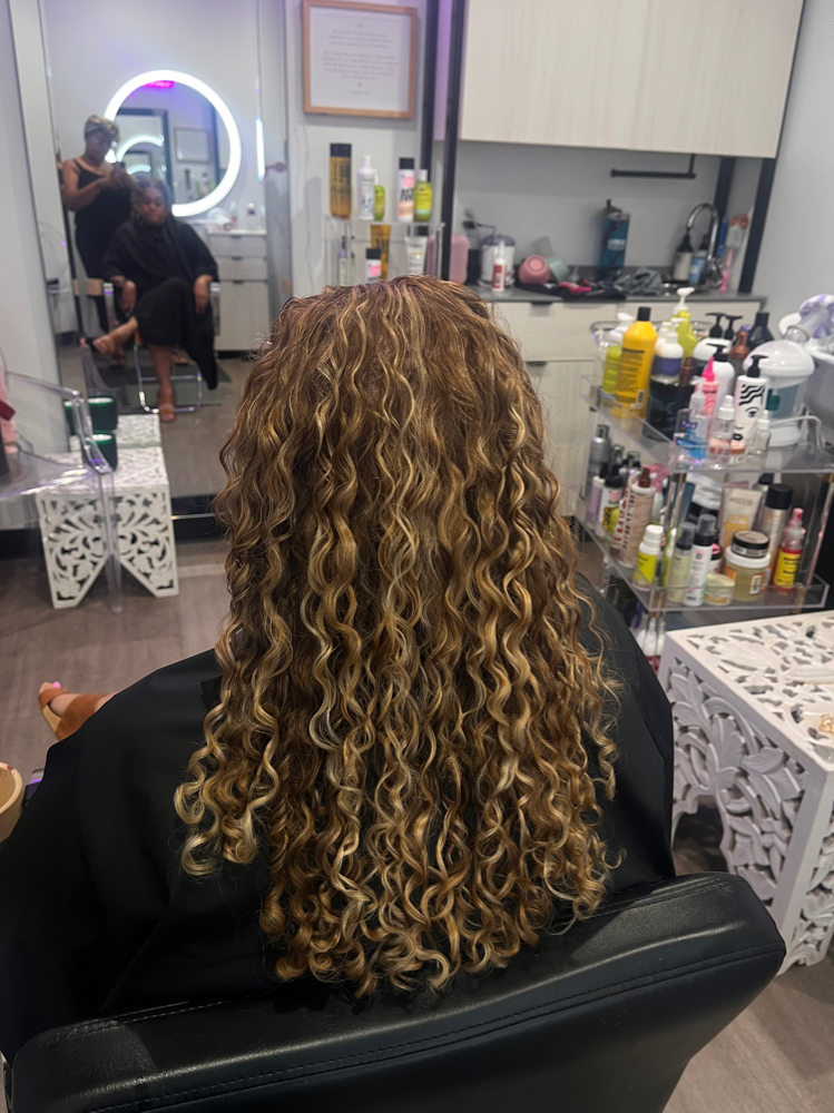 Full Curly Color Transformation
