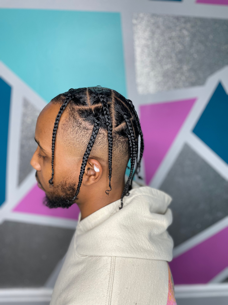 Travis Scott Mens Braids