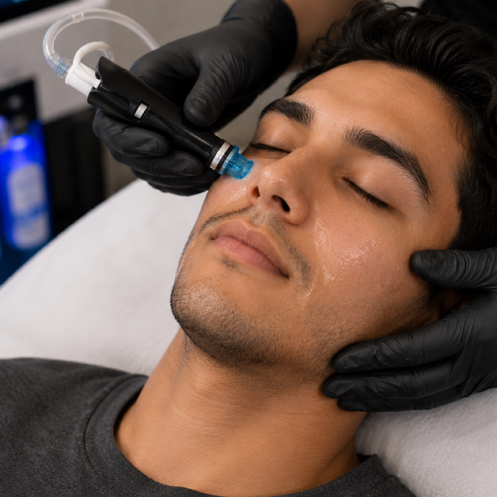 Guy-Drafacial at Ceiba Beauty in Glendora, CA