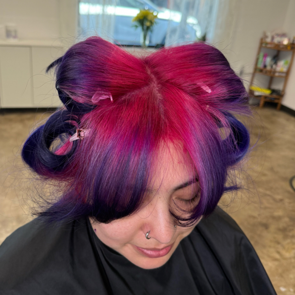 Bleach Root Touch Up at SoftiHair in Dallas, TX