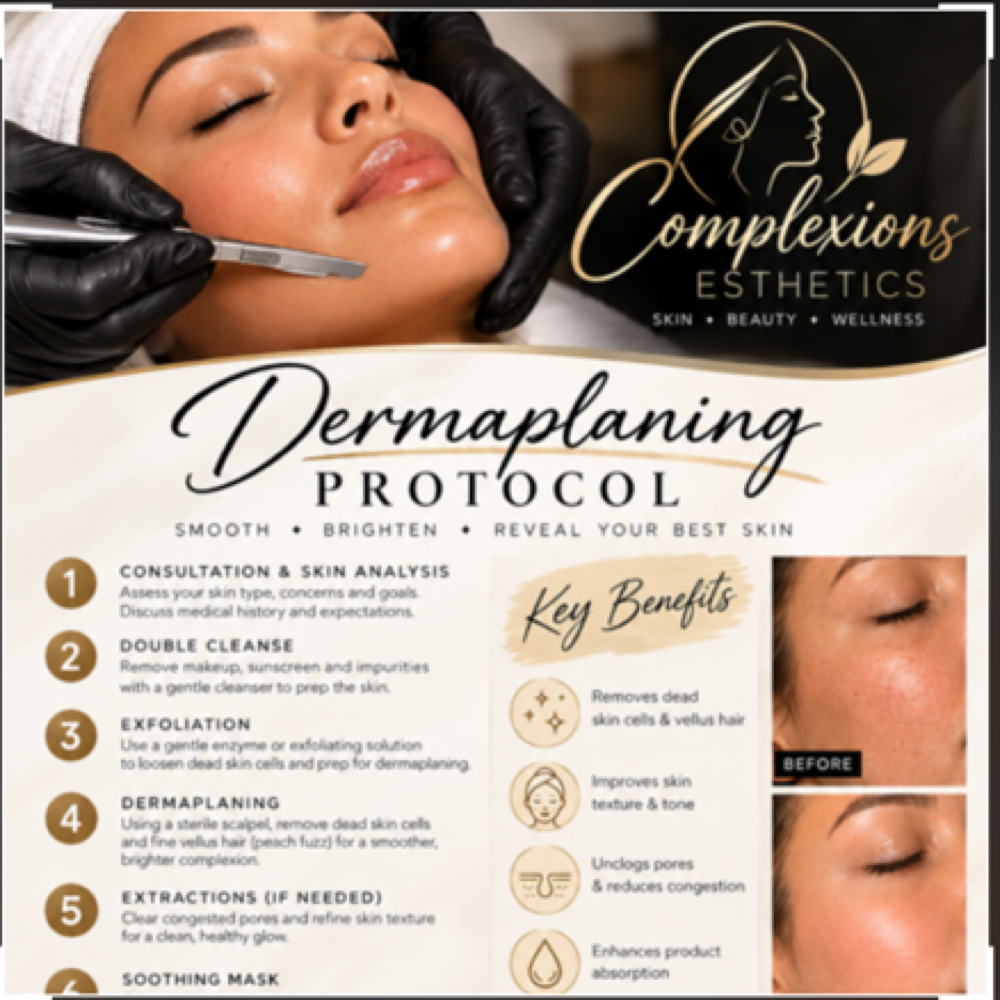 *Dermaplaning*~ Smooth Complexion at Complexions Esthetics llc in Forked River, NJ