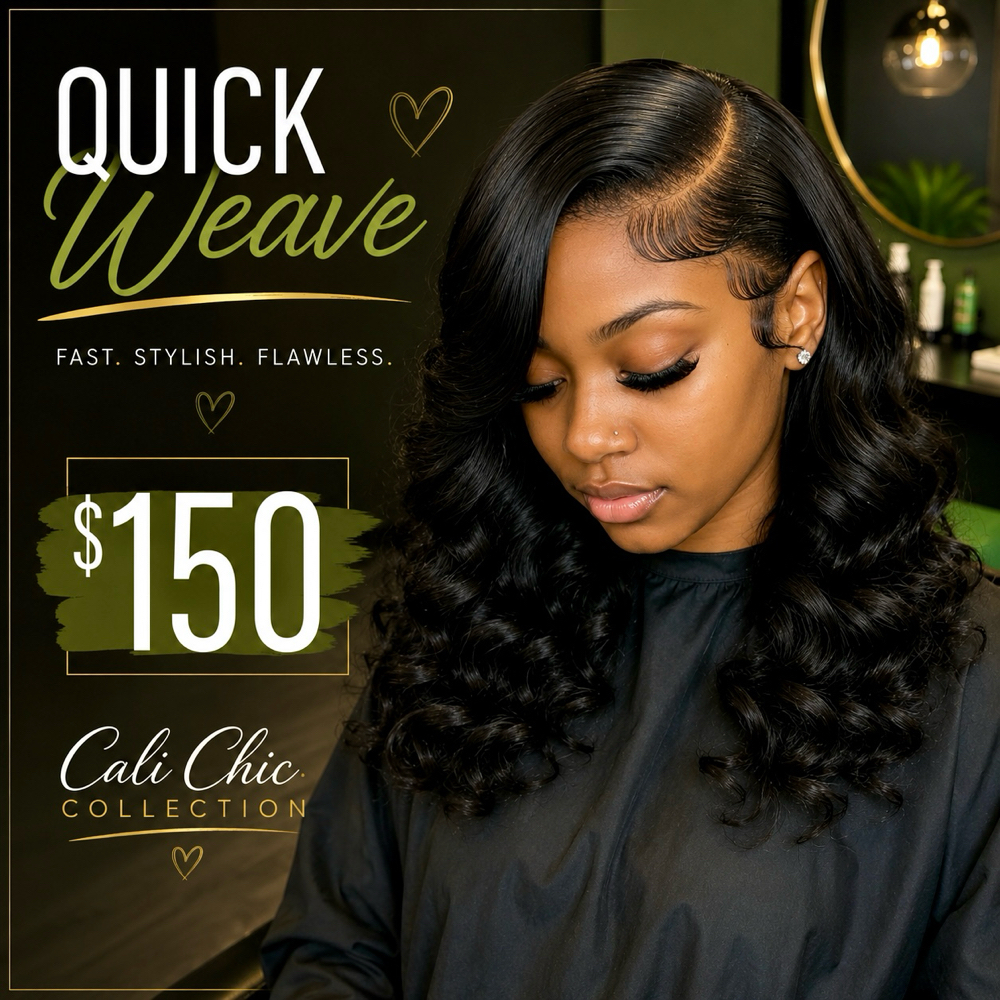 Quick Weave at Cali Chic Collection in College Station, TX