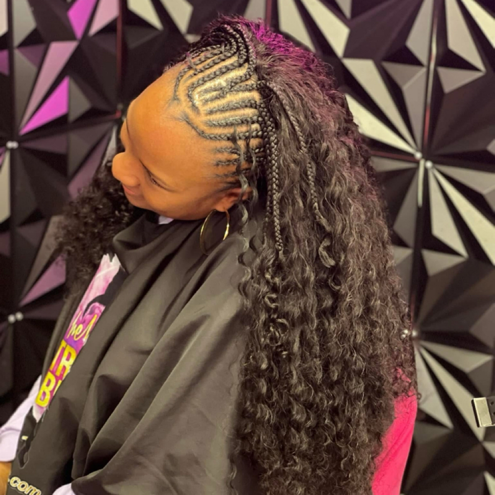 Half Up Half Down (Bundle deal) at TruGlam Stylist in Winston Salem, NC