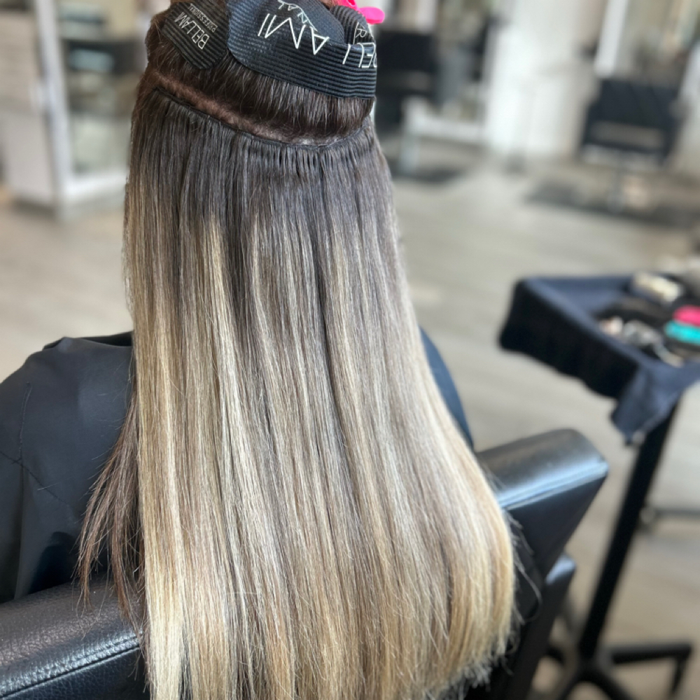 Weft Extension at Blended Beauty Salon in Encinitas, CA
