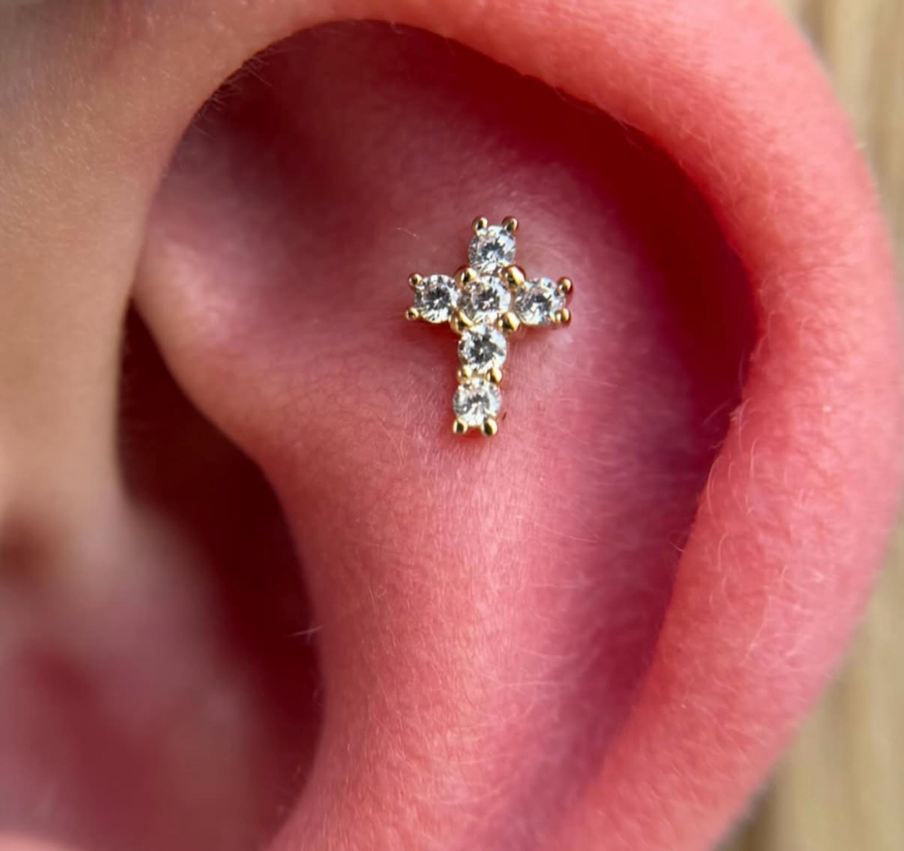 Flat Piercing Age 13+