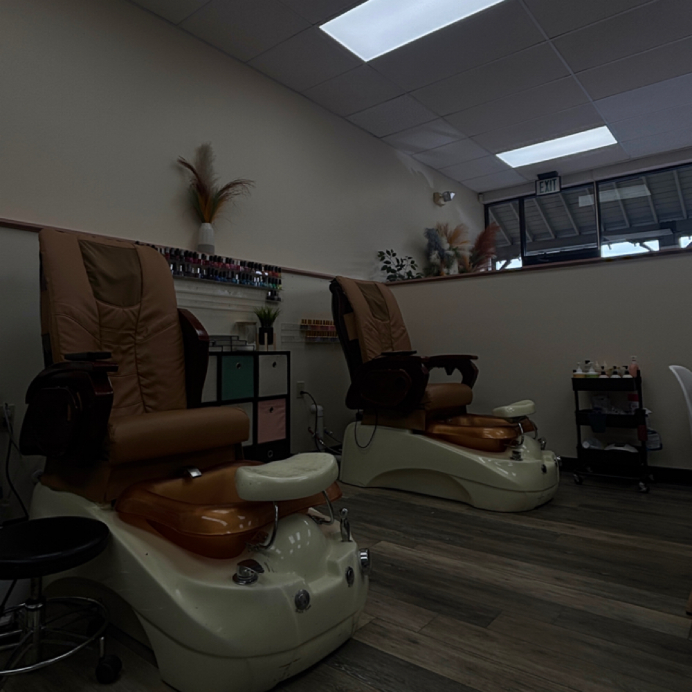 pedicure at serenity salon in white sulphur springs, WV