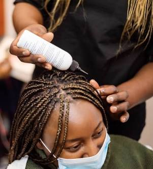 Hair Braiding Scalp Treatment