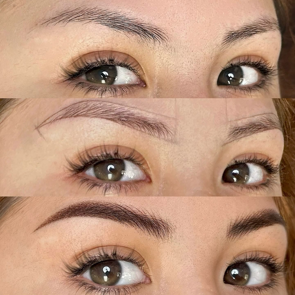 COMBO BROWS at Cindy’s Nails in Dickinson, ND
