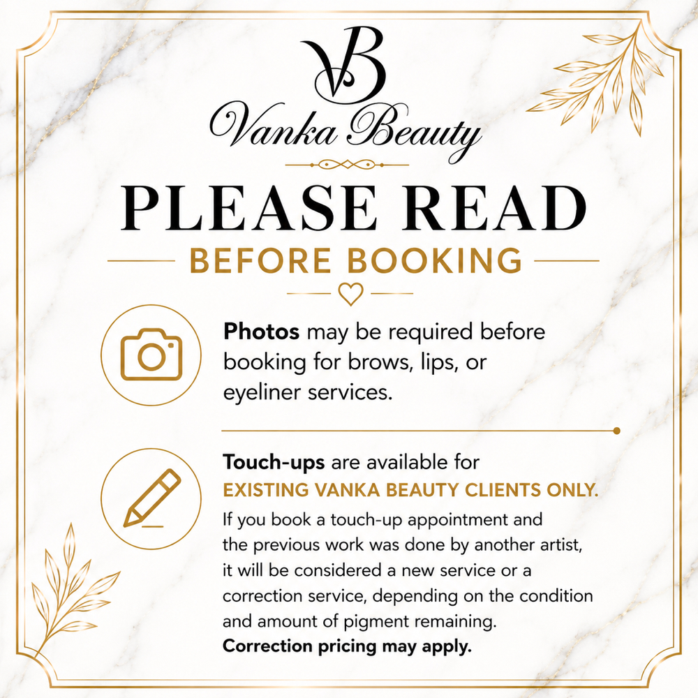 BEFORE BOOKING at Vanka Beauty in The Woodlands, TX