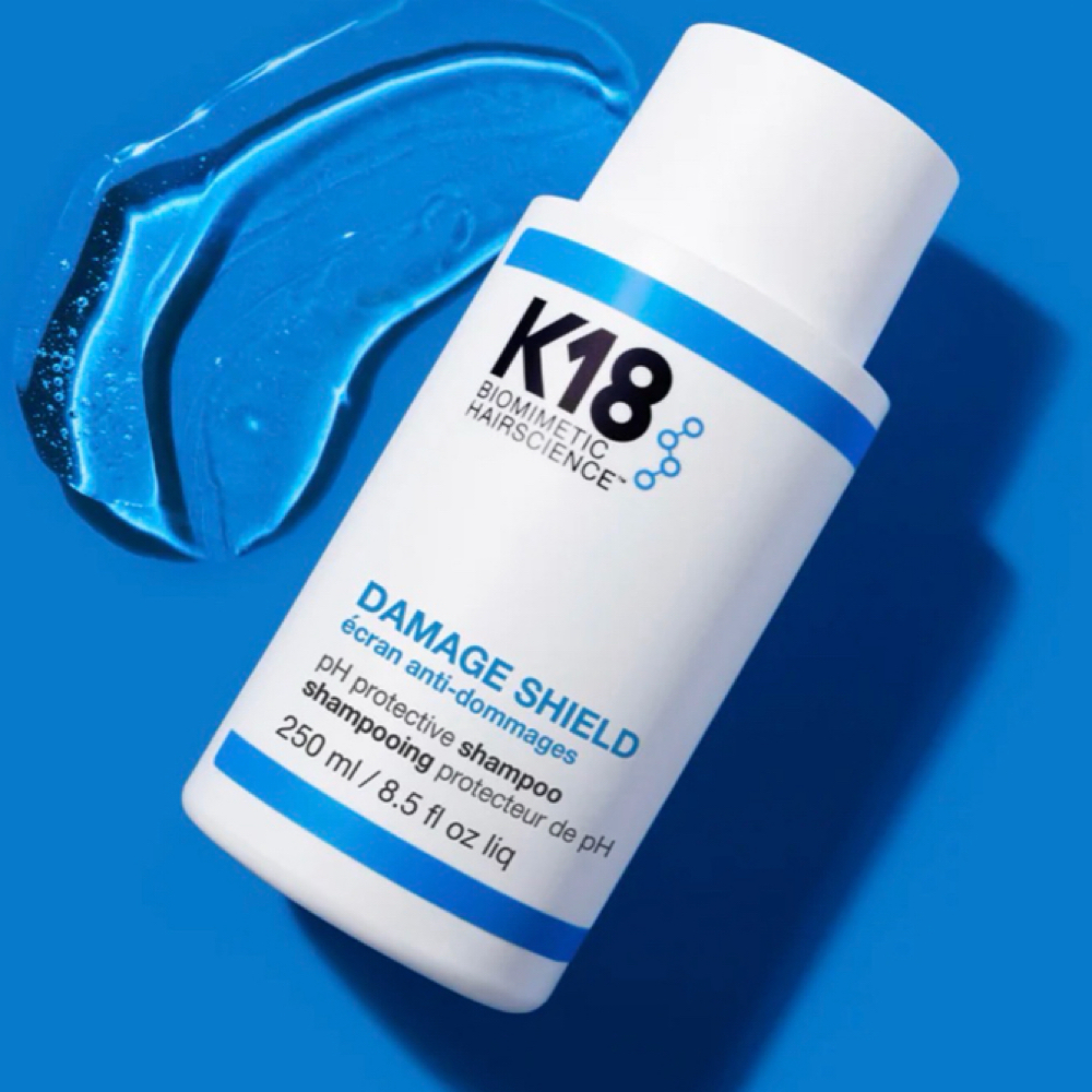 K18 Damage Shield Shampoo at Vanity Hair Studio NYC in Bohemia, NY