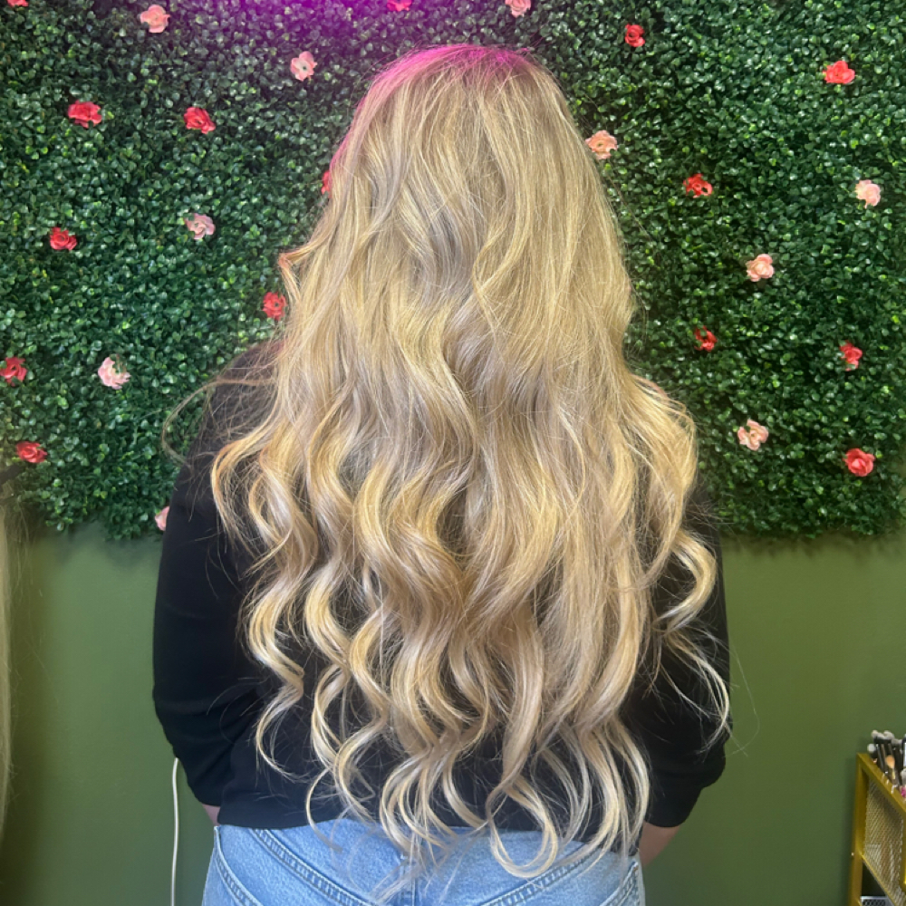Full Head Tape In Extensions at Naes Beauty Bar in West Jordan, UT