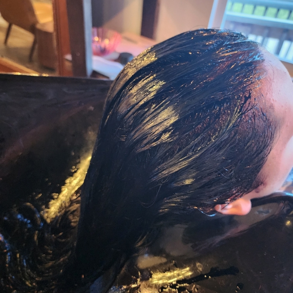 Scalp exfoliation treatment at Designs by DeDe in Winter Haven, FL