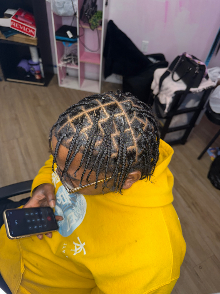 Men Braids With No Hair Added at ✨StylesByDest LLC ✨ in Las Vegas, NV