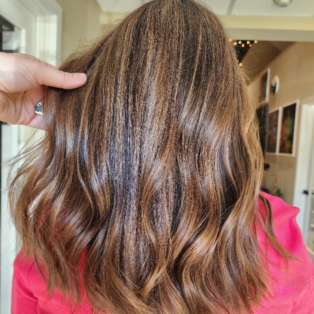 Partial Highlight at Shear Beauty in Londonderry, NH