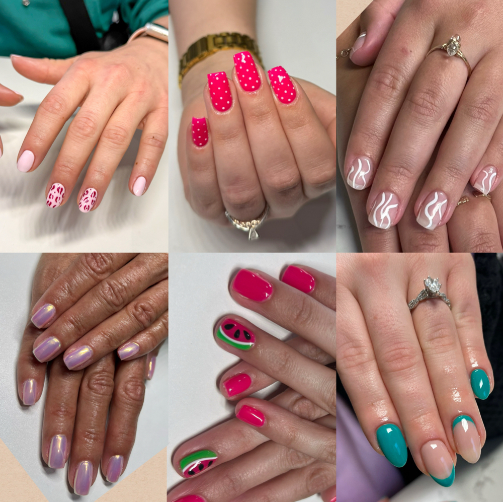 Minimal Nail Art at Katie Young in Canfield, OH