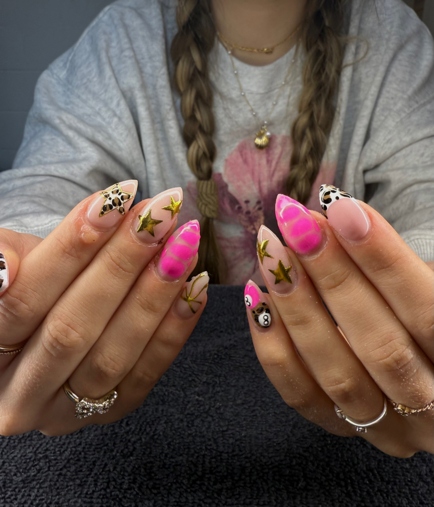 Hard Gel Manicure at Gracie Hancock in Spring City, TN