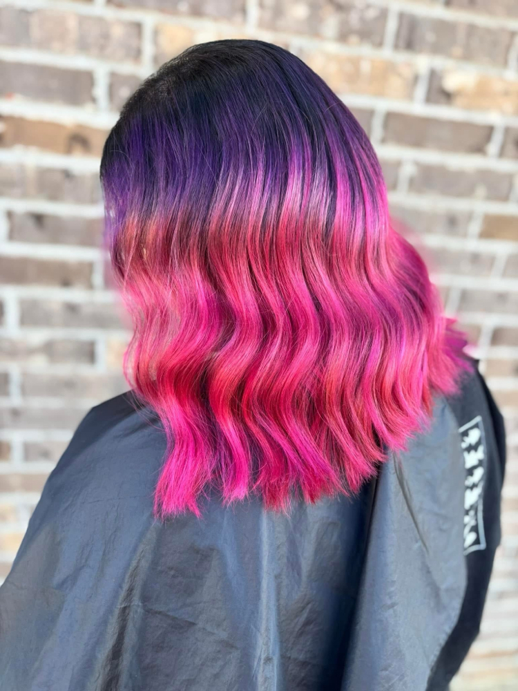 Vivid (Fashion Color) Service at Hexed Hair in Tyler, TX