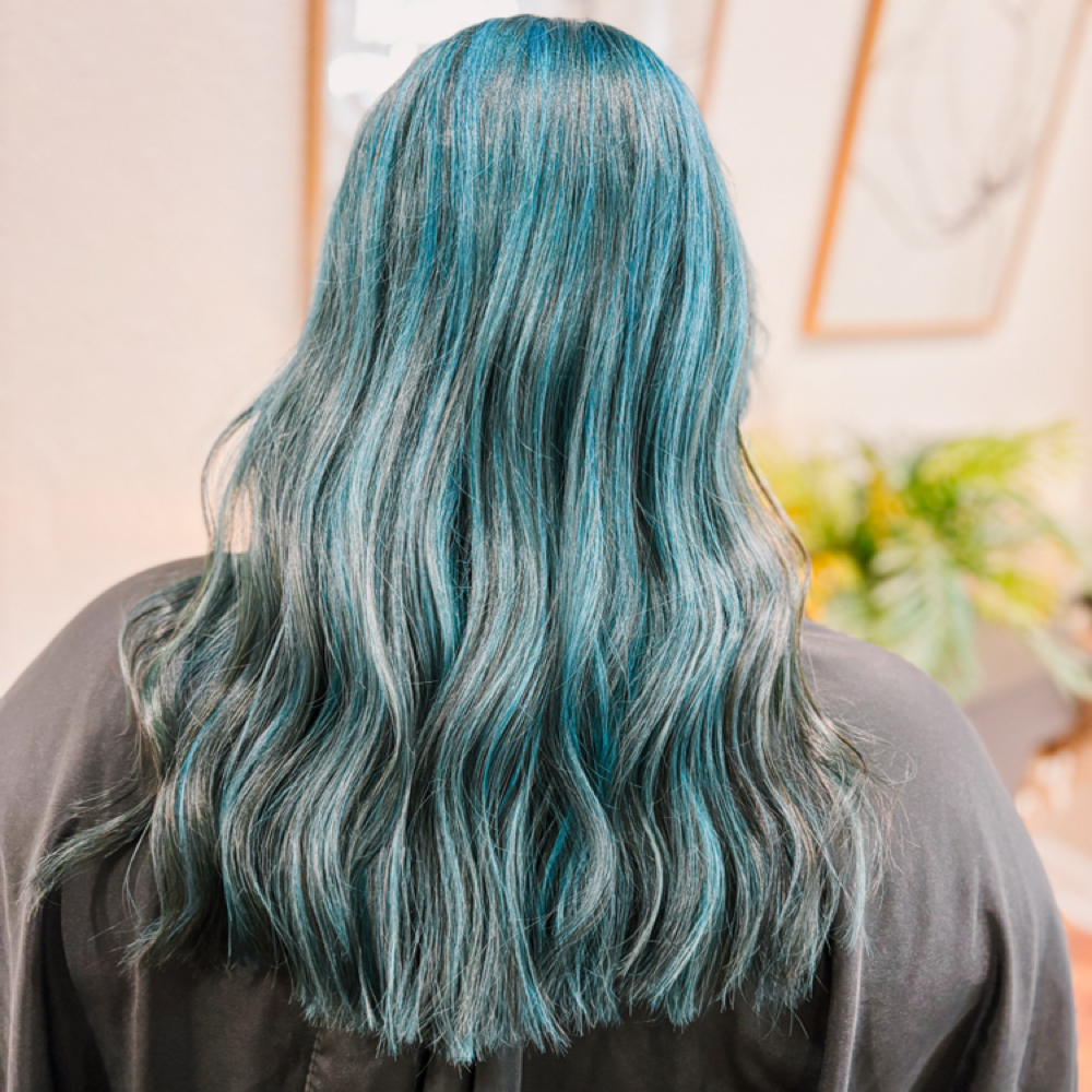 Vivid (Fashion Color) Service at Hexed Hair in Tyler, TX