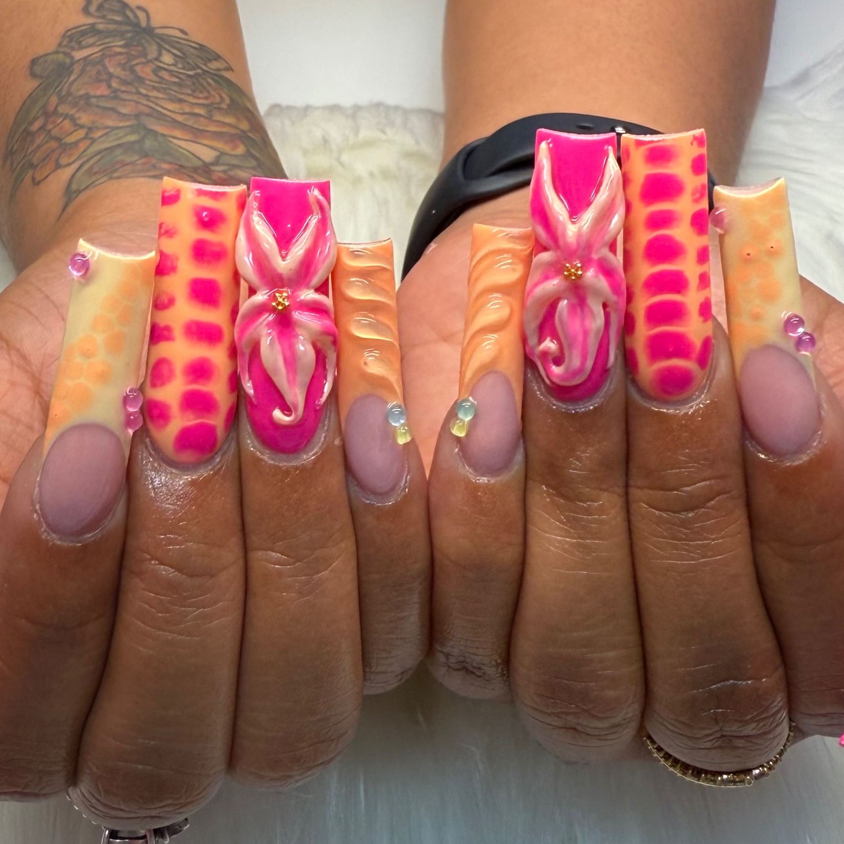 XXLong Acrylic Base at Nail'd By Bella in Lexington, KY