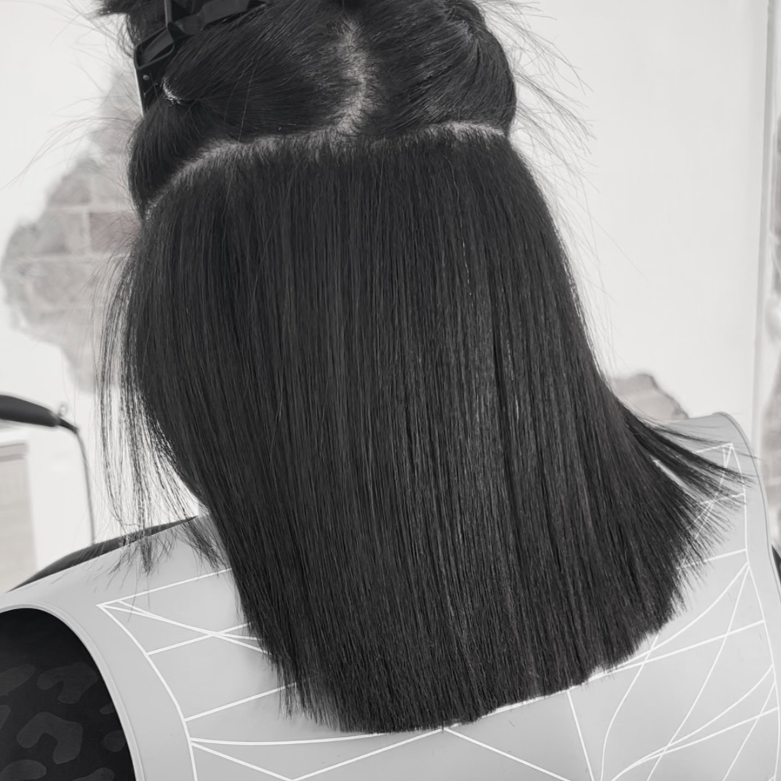 Signature Silk Press and Trim