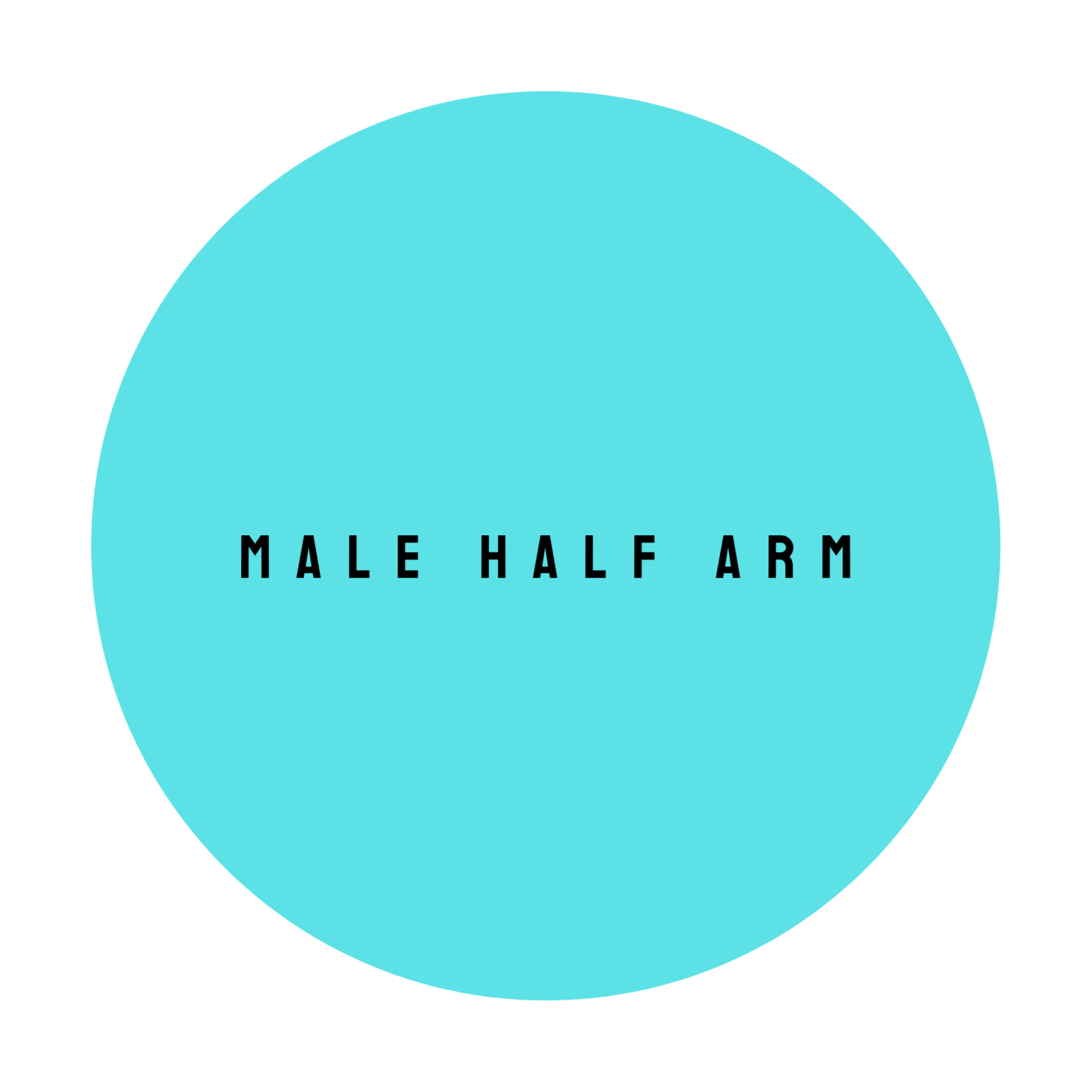 MALE HALF ARM at The Dollhouse Wax Studio in Smyrna, TN