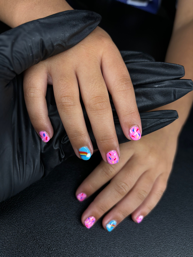 Kids Gel Mani at Heartless Beauty in Dallas, TX