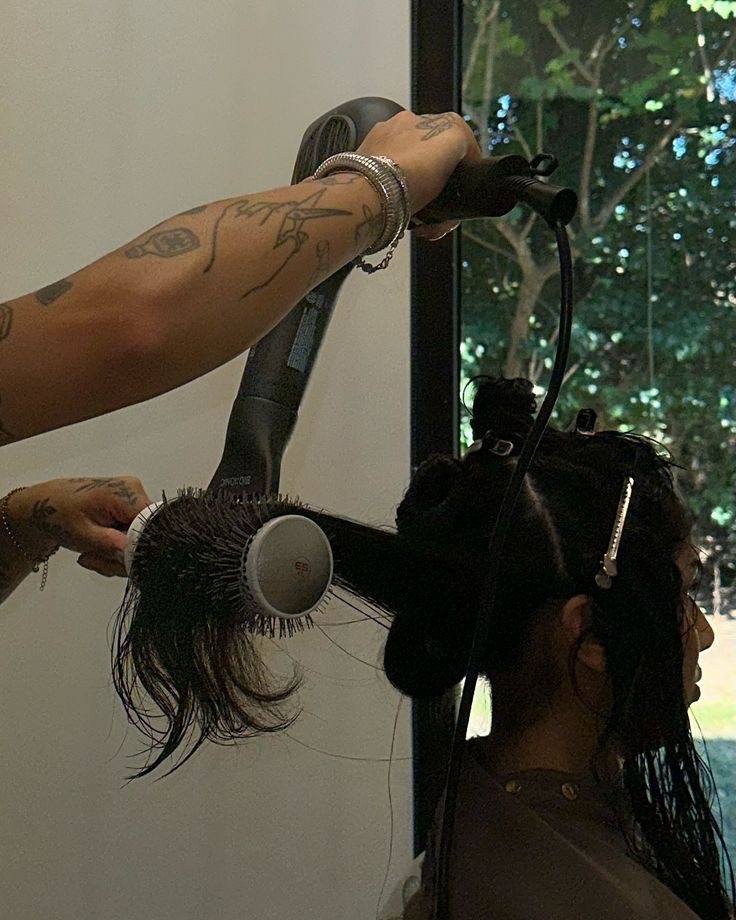 wash and style