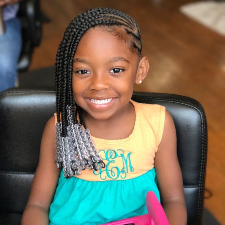 Toddler Lemonade Braids