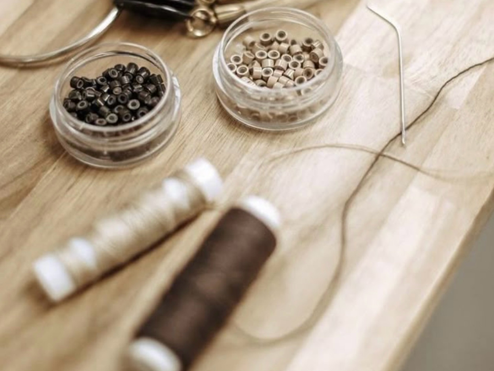 Hair Extension Touch up