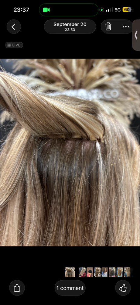 Extension Move Up at Hair by Makena Riden in Athens, TN