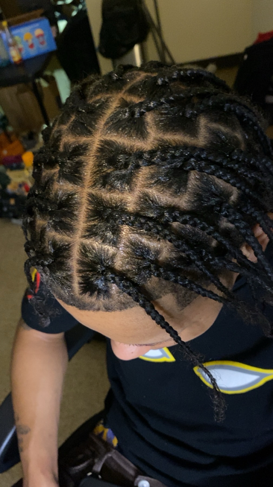 Men Box Braids