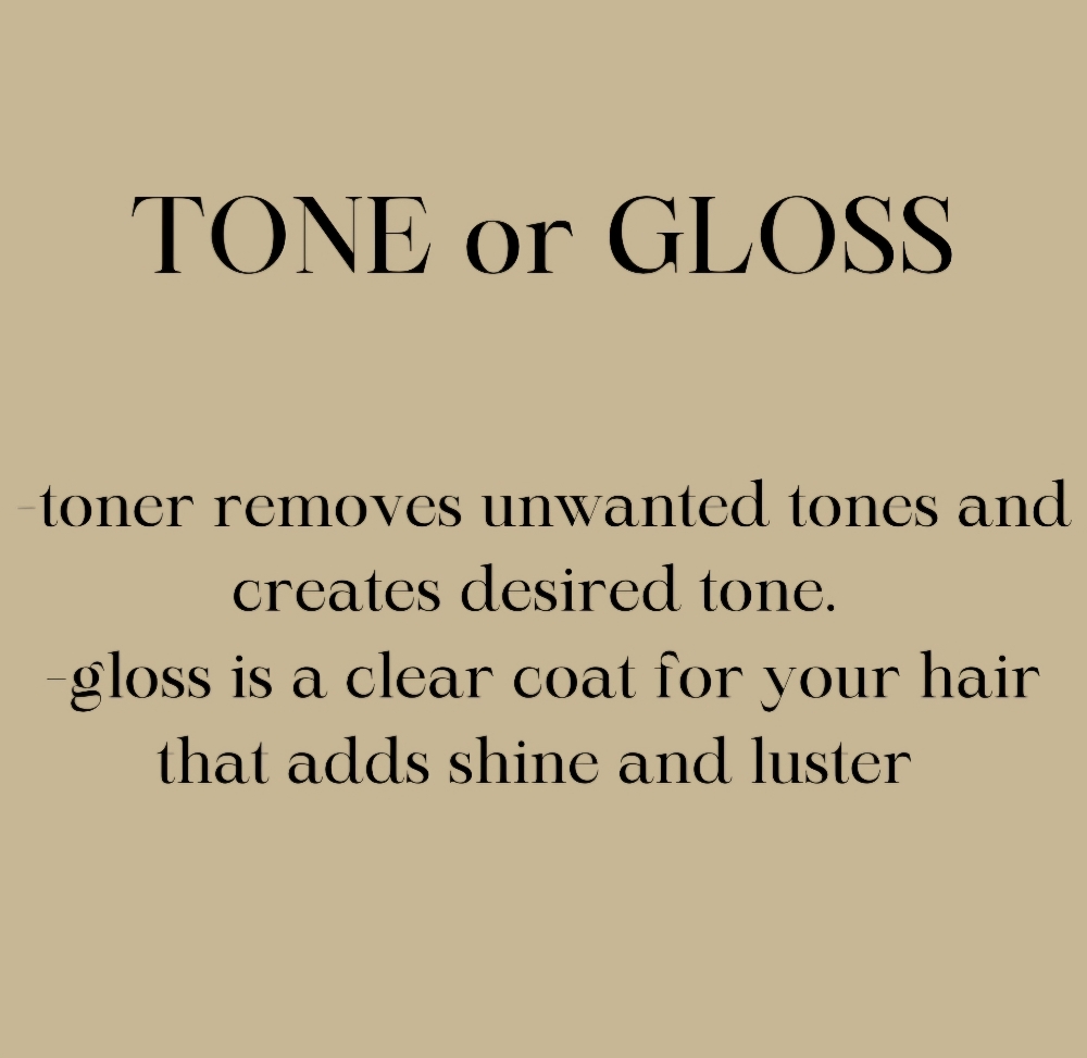 TONER/GLOSS